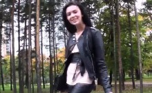 Beautiful And Brunette Sheri Vi Gets Spotted And Fucked
