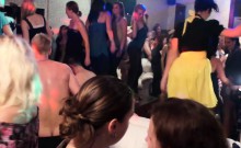 Euro Party Amateurs Fucked On Dancefloor