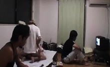 Hairy Japanese Gangbang Bum Prison Sex