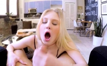 Cute Blonde Sucks and Fucks in Pov Porn