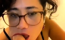 Latina Teen Princess With A Dildo Masturbating Her Pussy8489