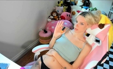 Amateur Blonde Teen Plays Solo With Toy Webcam Porn