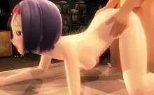 Sexy 3d Anime Bitch Gets Nailed Doggie